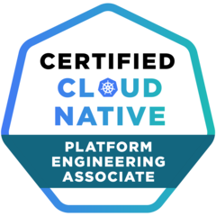 Certified Cloud Native Platform Engineering Associate badge