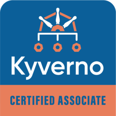 Kyverno Certified Associate badge